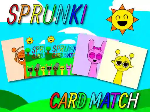 Игра Sprunki Memory Card Match онлайн