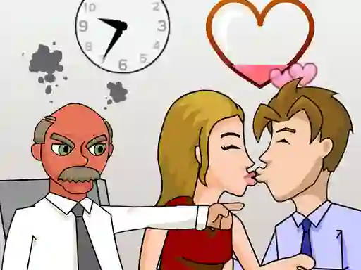 Игра Secret Office Kissing онлайн