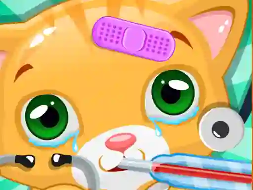 Игра Little Cat Doctor онлайн