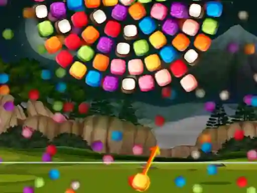 Игра Bubble Shooter Candy Wheel онлайн