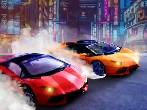Игра Two Lambo Rivals: Drift онлайн