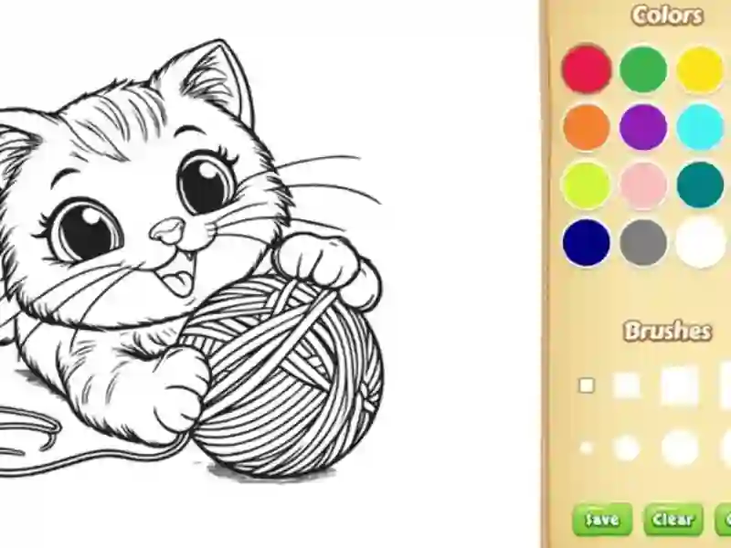 Игра Cat Coloring Book онлайн