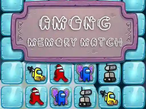 Игра Among Memory Match онлайн