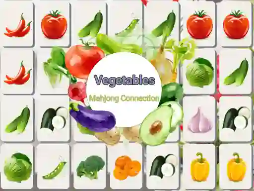 Игра Vegetables Mahjong Connection онлайн