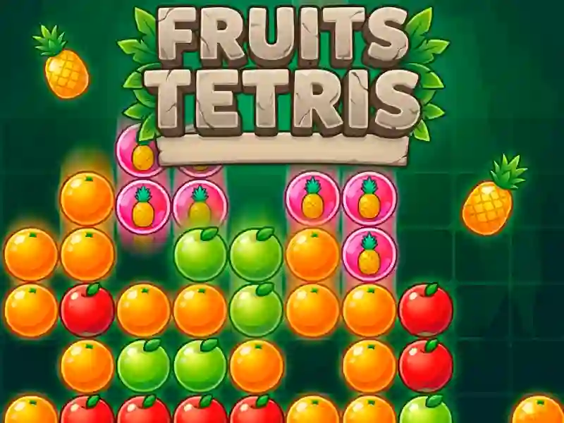 Игра Fruits Tetris онлайн