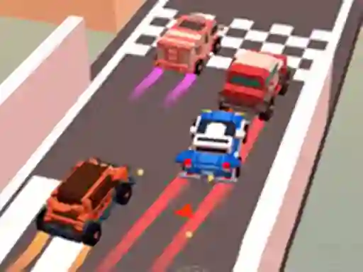 Игра Crazy Racing 2 Player онлайн