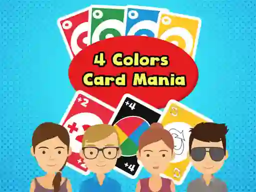 Игра 4 Colors Card Mania онлайн