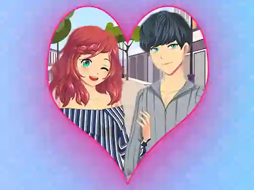 Игра Romantic Anime Couples Dress Up Game онлайн