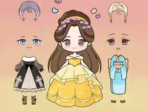 Игра Vivi Doll Dress Up онлайн