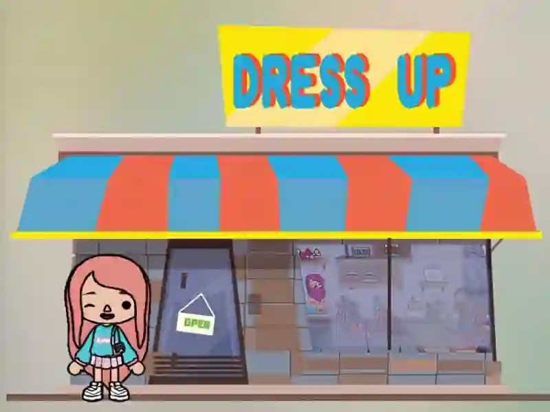 Игра Dress up Toca Boca Fan онлайн