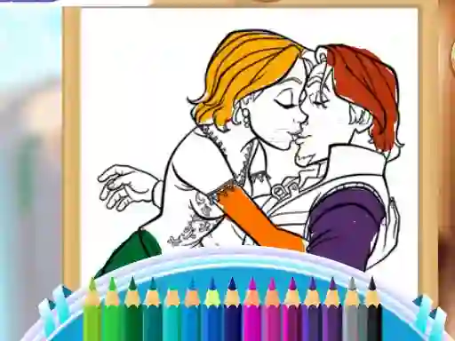 Игра Beauty Queen Coloring Book онлайн
