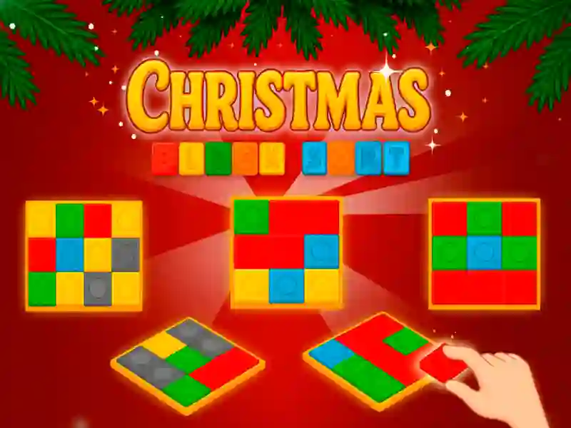 Игра Christmas Blocks Sort онлайн