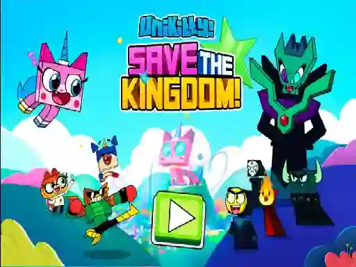 Игра Unikitty Saves the Kingdom онлайн