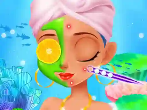 Игра Mermaid Games Princess Makeup онлайн
