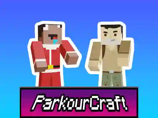 Игра Parkour Craft Noob Steve онлайн