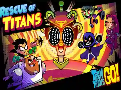 Игра Teen Titans Go Rescue of Titans онлайн