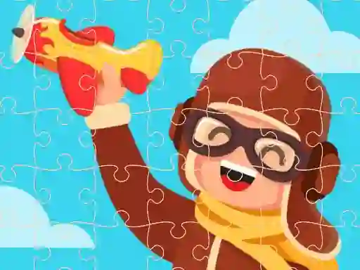 Игра Airplane Puzzles онлайн