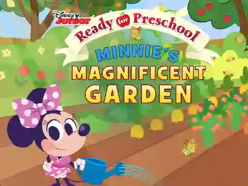 Игра Ready For Preschool Minnie's Magnificent Garden онлайн