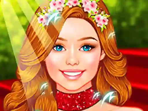 Игра Super Stars Dress-up For-Girls онлайн