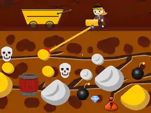 Игра Lady Gold Miner онлайн