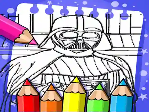 Игра Darth Vader Coloring Book онлайн