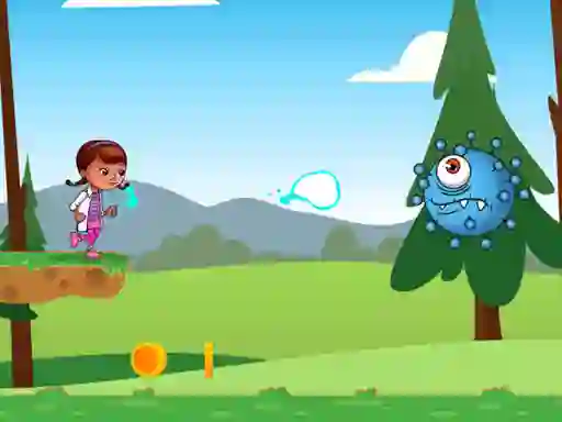 Игра Doc Mcstuffins Endless Runner Girl онлайн