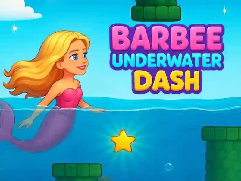 Игра Barbie Underwater Dash онлайн