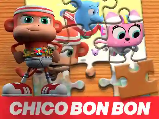 Игра Chico Bon Bon Jigsaw Puzzle онлайн