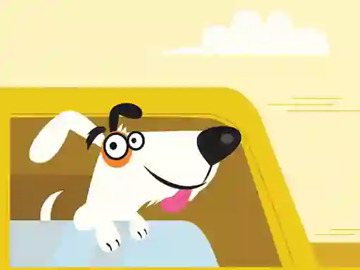 Игра Adorable Puppies in Cars Match 3 онлайн