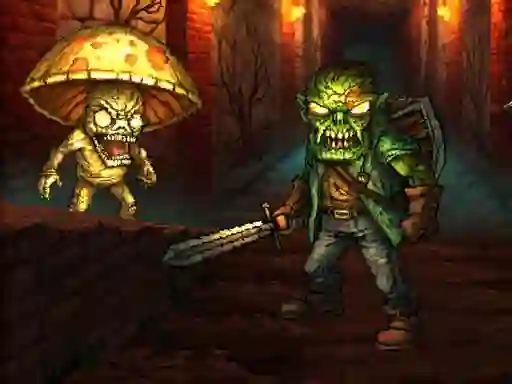Игра Monster Slayer Merge & Survive онлайн
