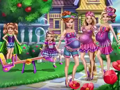 Игра  Pregnant Moms Fashion Looks онлайн