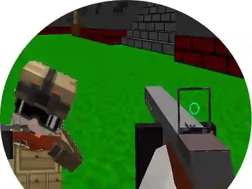 Игра Blocky Gun 3d Warfare онлайн