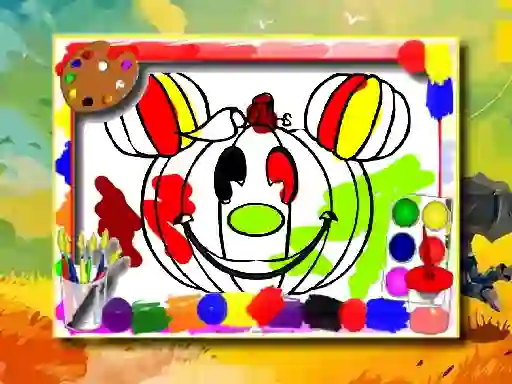 Игра Halloween Coloring Book онлайн