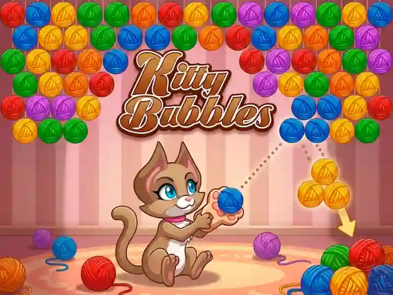 Игра Kitty Bubbles онлайн