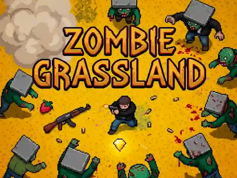 Игра Zombie Grassland онлайн