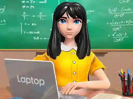 Игра School Teacher Game School Day онлайн