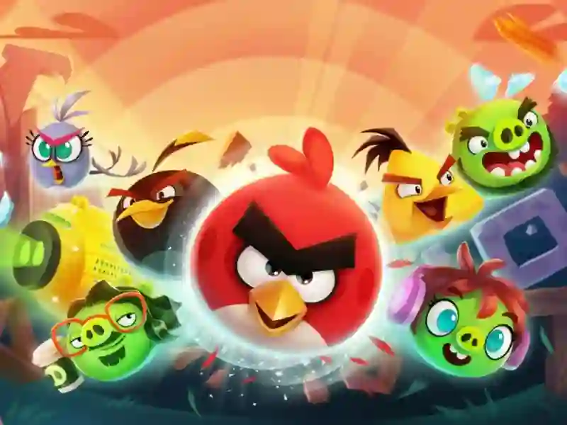 Игра Angry Birds Mad Jumps онлайн