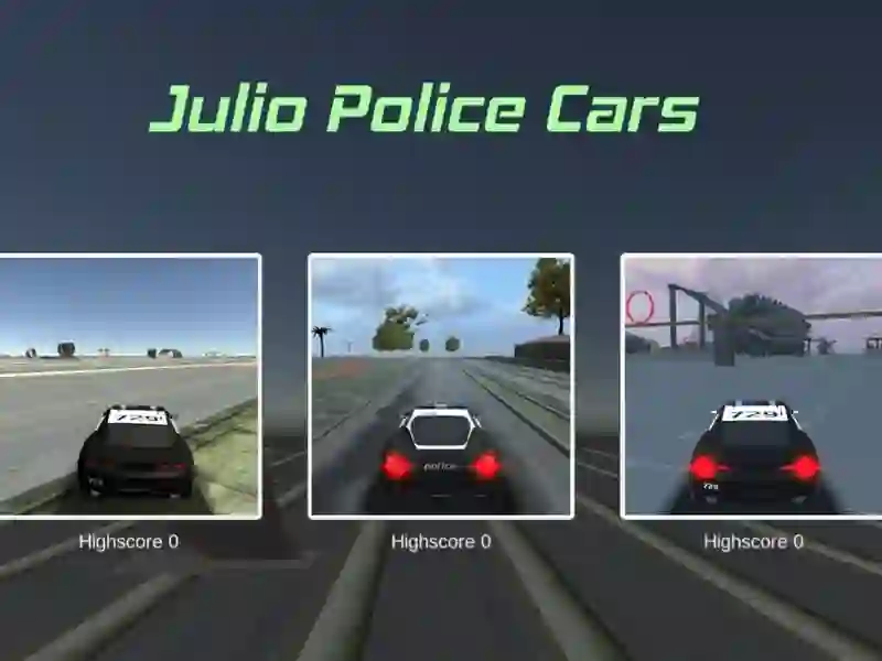 Игра Julio Police Cars онлайн