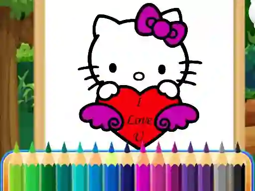 Игра Coloring Kitty онлайн