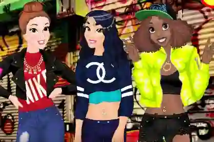 Игра Princess Cash Me Outside онлайн