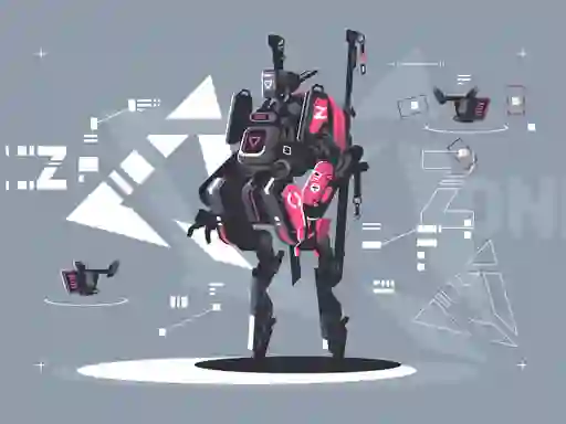 Игра Alien Robot Warrior Hidden онлайн