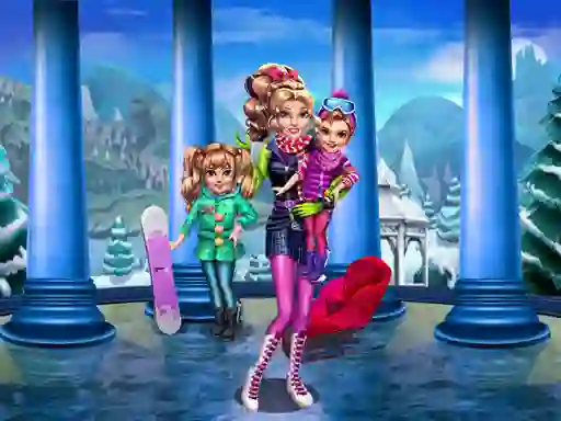 Игра Girls Winter Fun онлайн