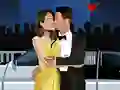 Игра Angelina and Brad Kissing онлайн