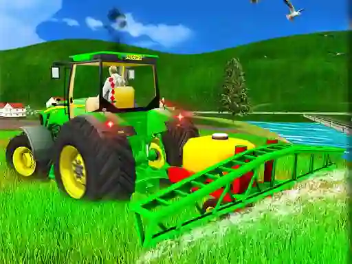 Игра Real Tractor Farmer онлайн