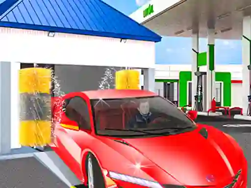 Игра Gas Station: Car Parking онлайн