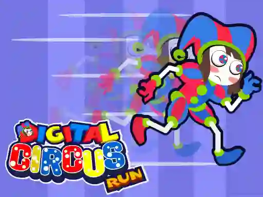 Игра Digital Circus Run онлайн