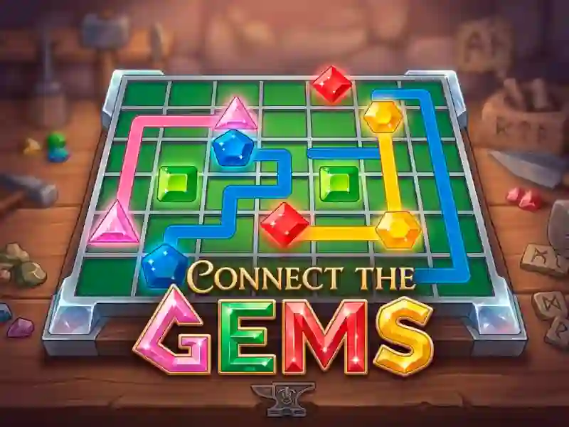 Игра Connect The Gems онлайн