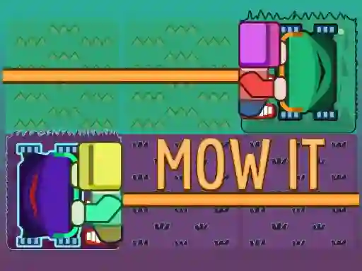 Игра Mow It Lawn Puzzle онлайн