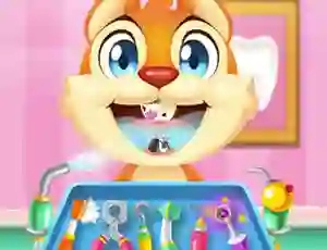 Игра Crazy Animals Dentist онлайн