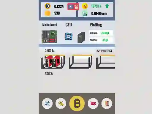 Игра Bitcoin Clicker онлайн